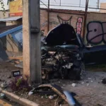 Motorista do Golf que danificou estruturas do patrimônio público terá que pagar pelos estragos