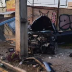 Motorista foge após bater carro e causar apagão no Iguaçu