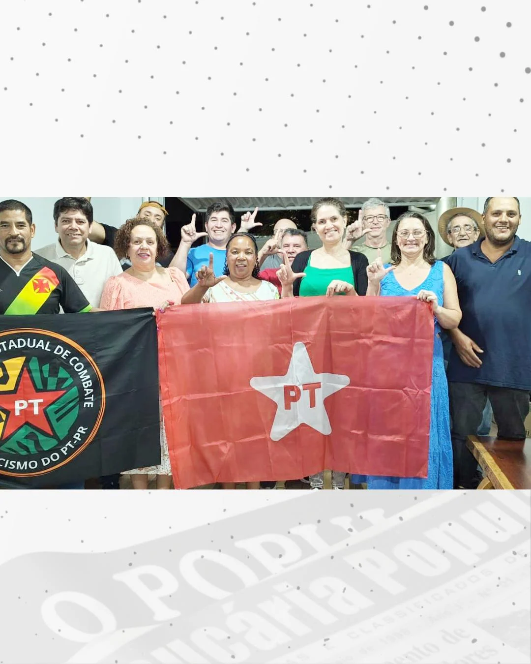 NP: Tia Celina é a nova presidente do PT em Araucária