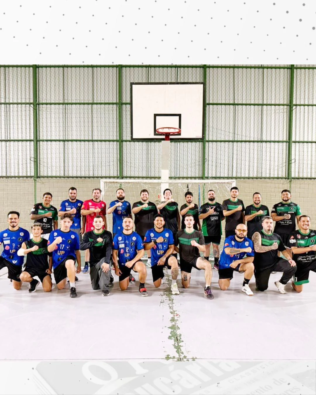 Time da A.A.H. estreia na Liga Metropolitana de Handebol no final de semana