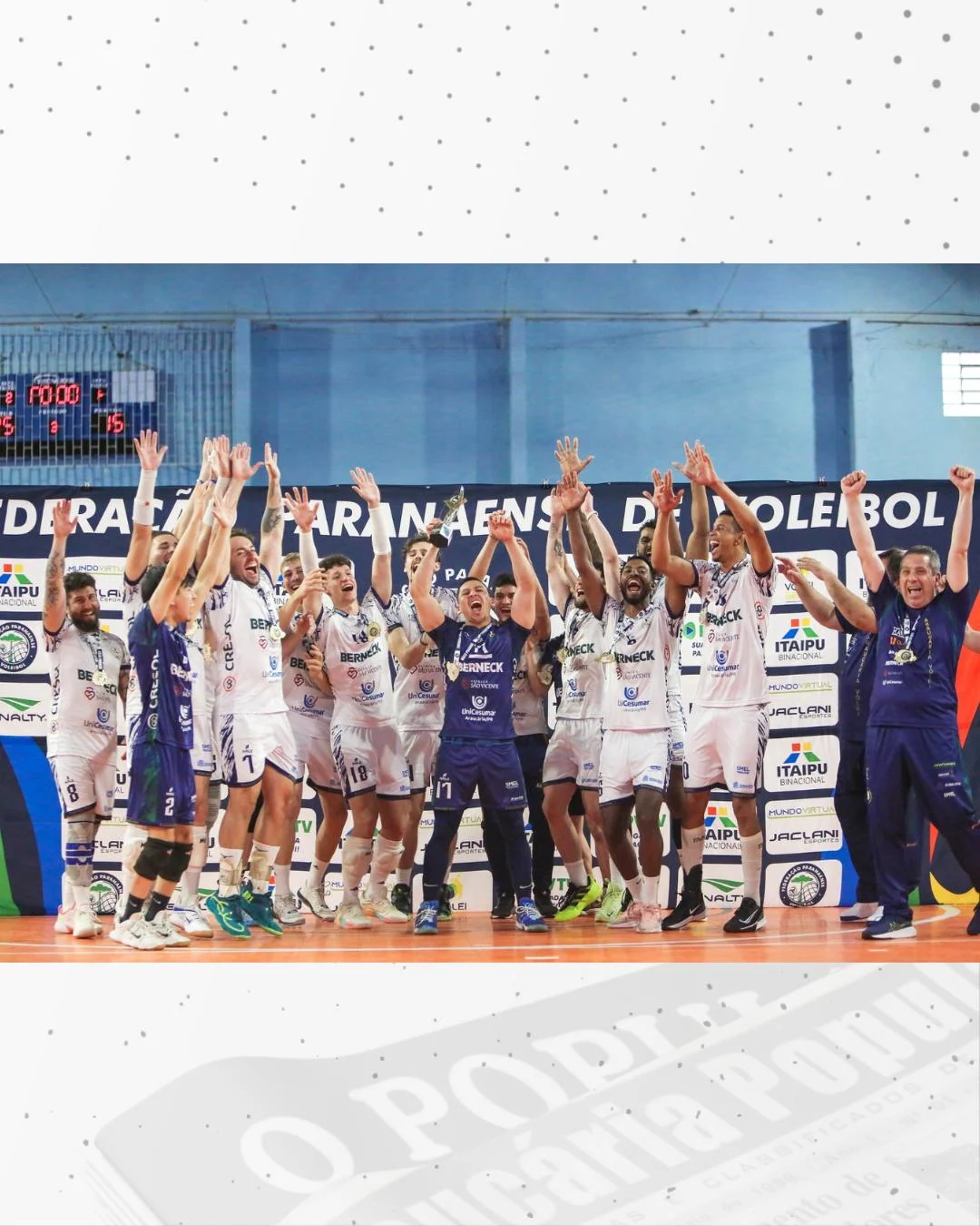 Araucária Vôlei inicia preparação para o Campeonato Paranaense Adulto 2026