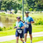 Carlin e Ana Paula se preparam para competir no Ironman Brasil em Santa Catarina