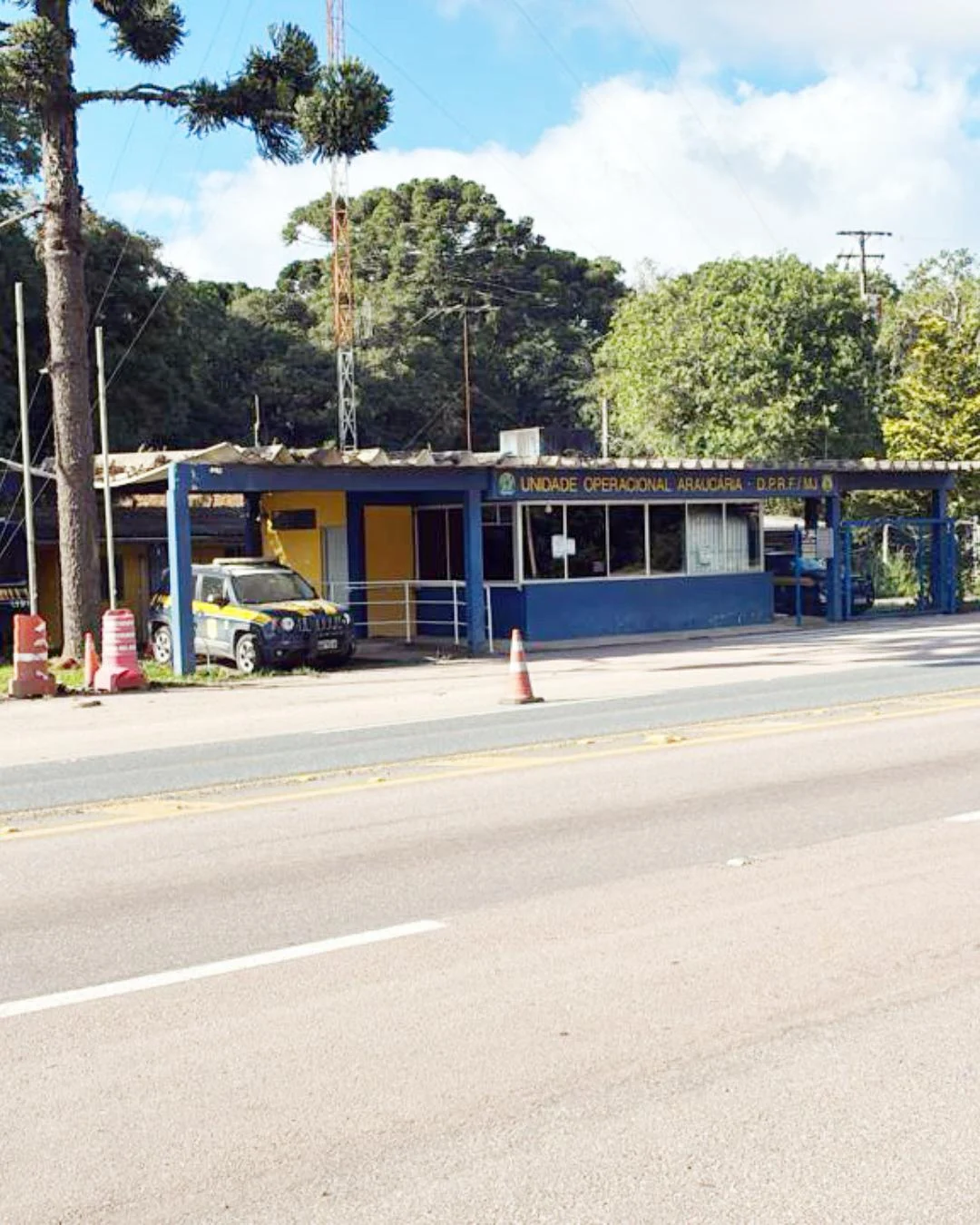Com instalação de nova base na Lapa, posto da PRF em Araucária será desativado