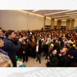 Em Almirante Tamandaré, Sandro Alex destaca obras históricas que saíram do papel no Paraná de Ratinho Jr.