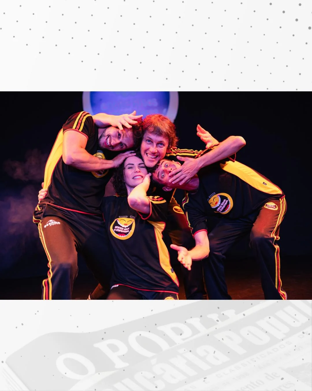 “Entre Risos e Improvisos” leva humor e interação ao Teatro da Praça neste fim de semana