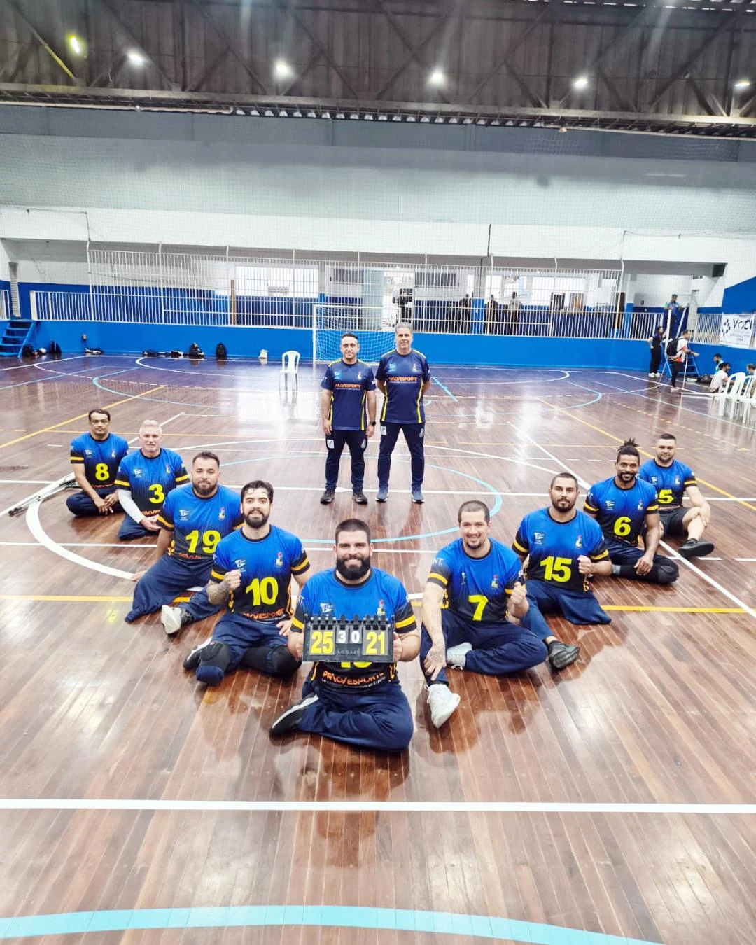 Paratleta araucariense é campeão da 1ª etapa do Regional Sul de Vôlei Paralímpico