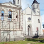 Reforma da Igreja São Miguel está prevista para ser concluída em setembro deste ano