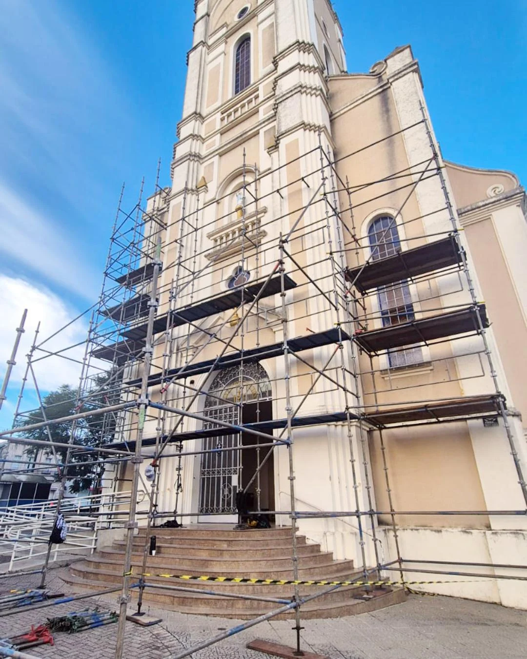 Santuário Nossa Senhora dos Remédios passa por obras de revitalização