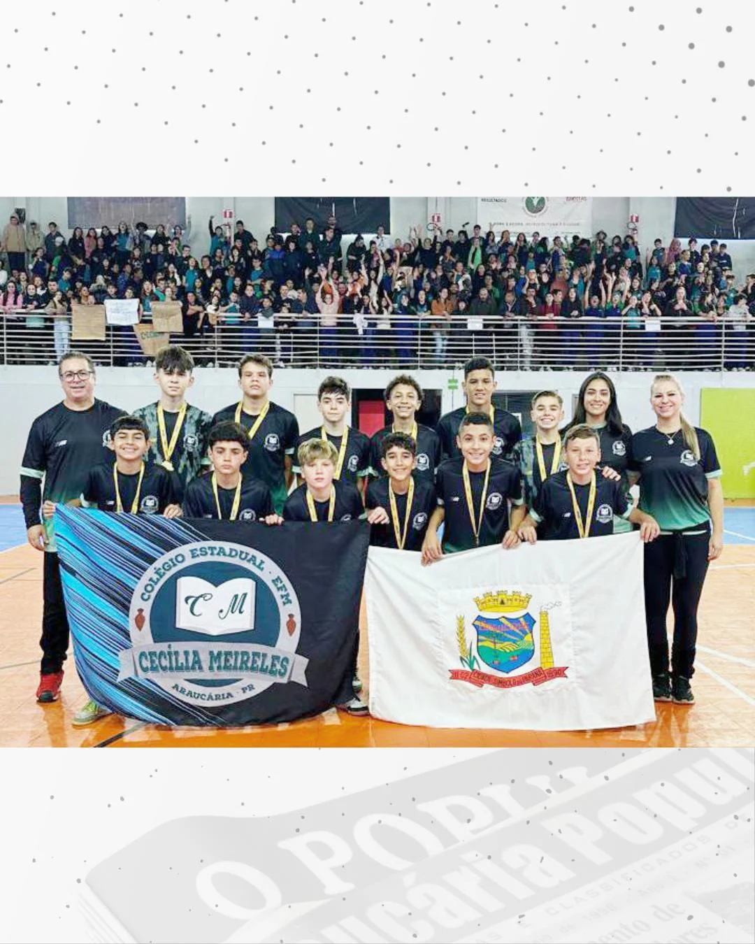 Colégio Estadual Cecília Meireles brilhou na fase regional dos Jogos Escolares do Paraná