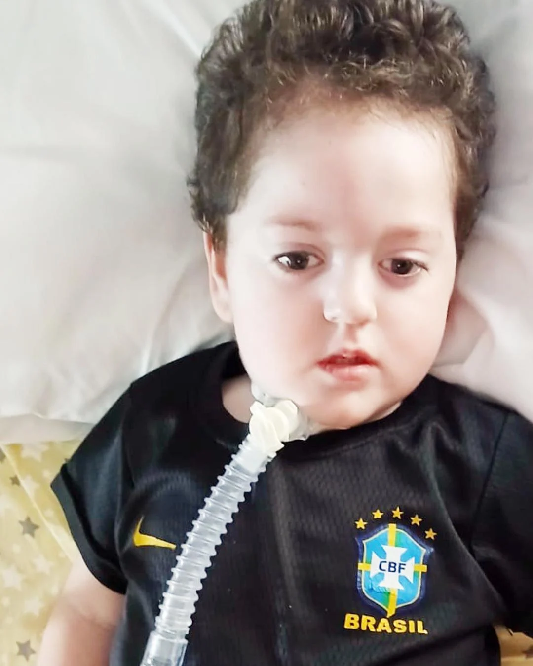 Família pede ajuda com doações para realizar pastelada beneficente para o pequeno Brian
