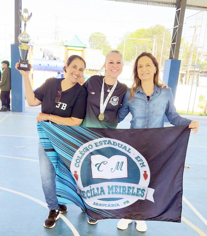 Colégio Estadual Cecília Meireles brilhou na fase regional dos Jogos Escolares do Paraná Colégio Estadual Cecília Meireles brilhou na fase regional dos Jogos Escolares do Paraná