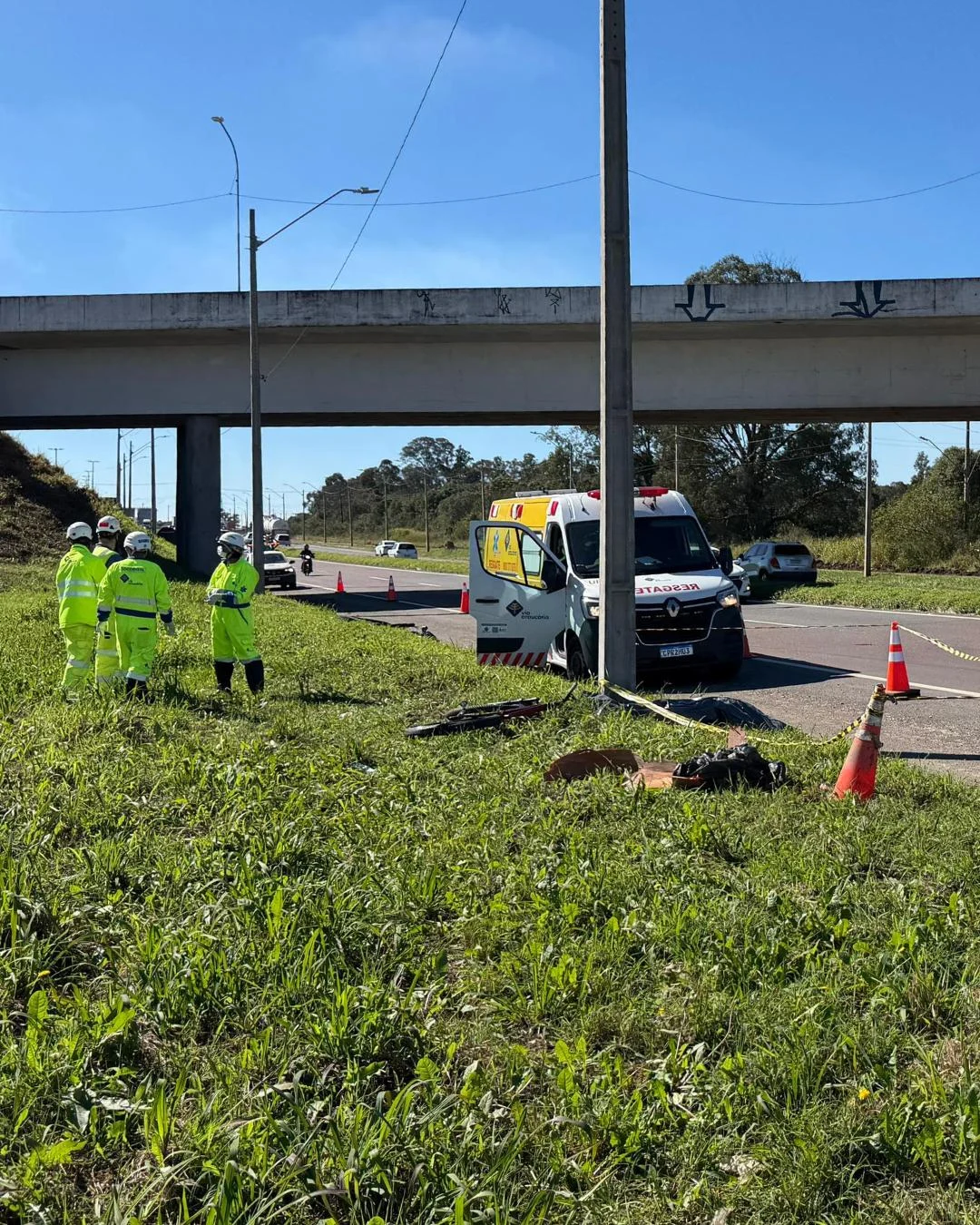Identificado ciclista que morreu em acidente com caminhão na BR-476