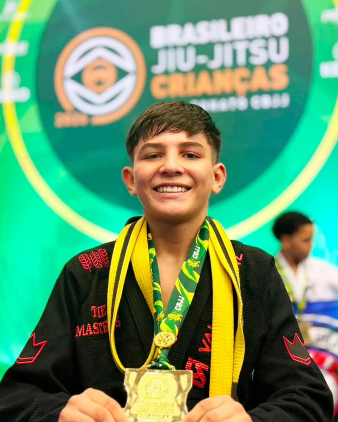 Matheuzinho foi campeão no Brasileiro Kids de Jiu Jitsu 2026