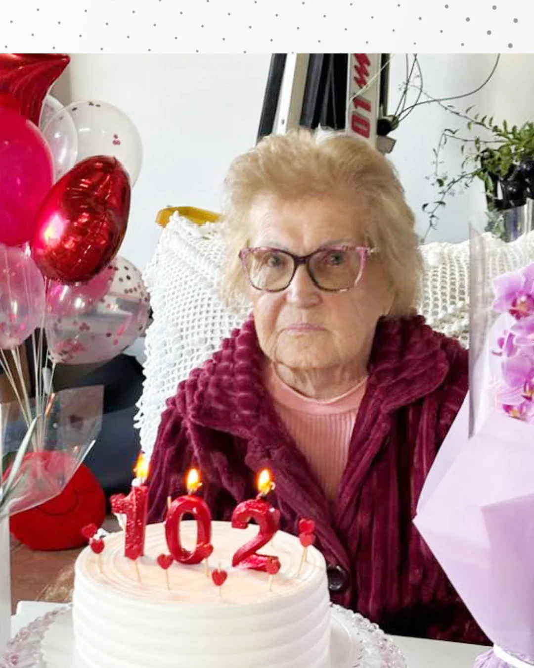 Radialista por 44 anos, Dona Paulina Wzorek completou 102 anos de idade neste mês