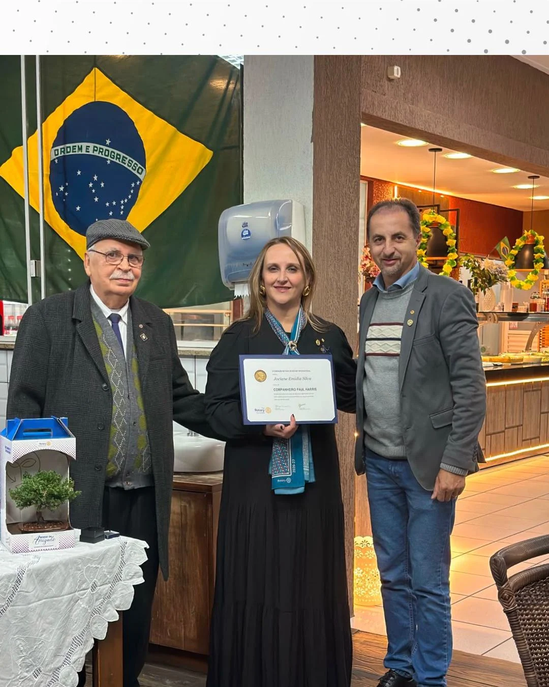 Toma posse a nova diretoria do Rotary Club de Araucária