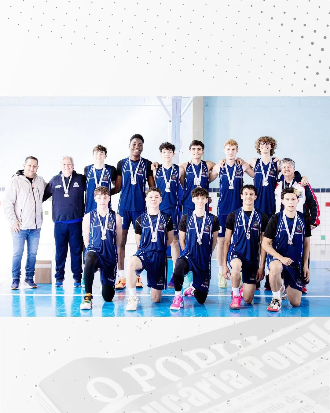 Vôlei e basquete de Araucária se classificam para a fase macro dos JOJUPs