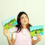 Araucariense Sarah Aletheia desponta na literatura infantil com três livros escritos