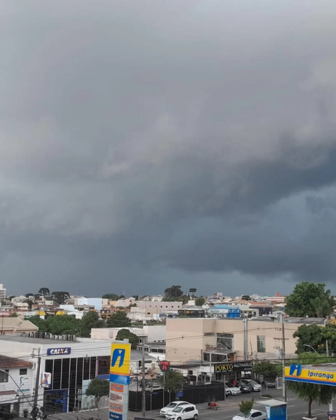 Chuva cairá na cidade apenas nesta segunda-feira, segundo o Simepar