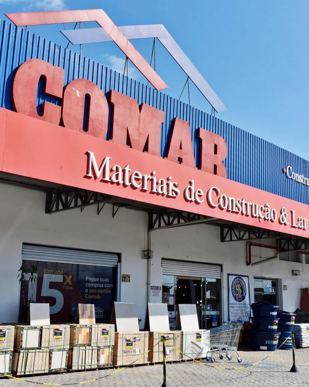 Comab realiza live da Queima da Indústria com ofertas em materiais de construção nesta sexta-feira (10)