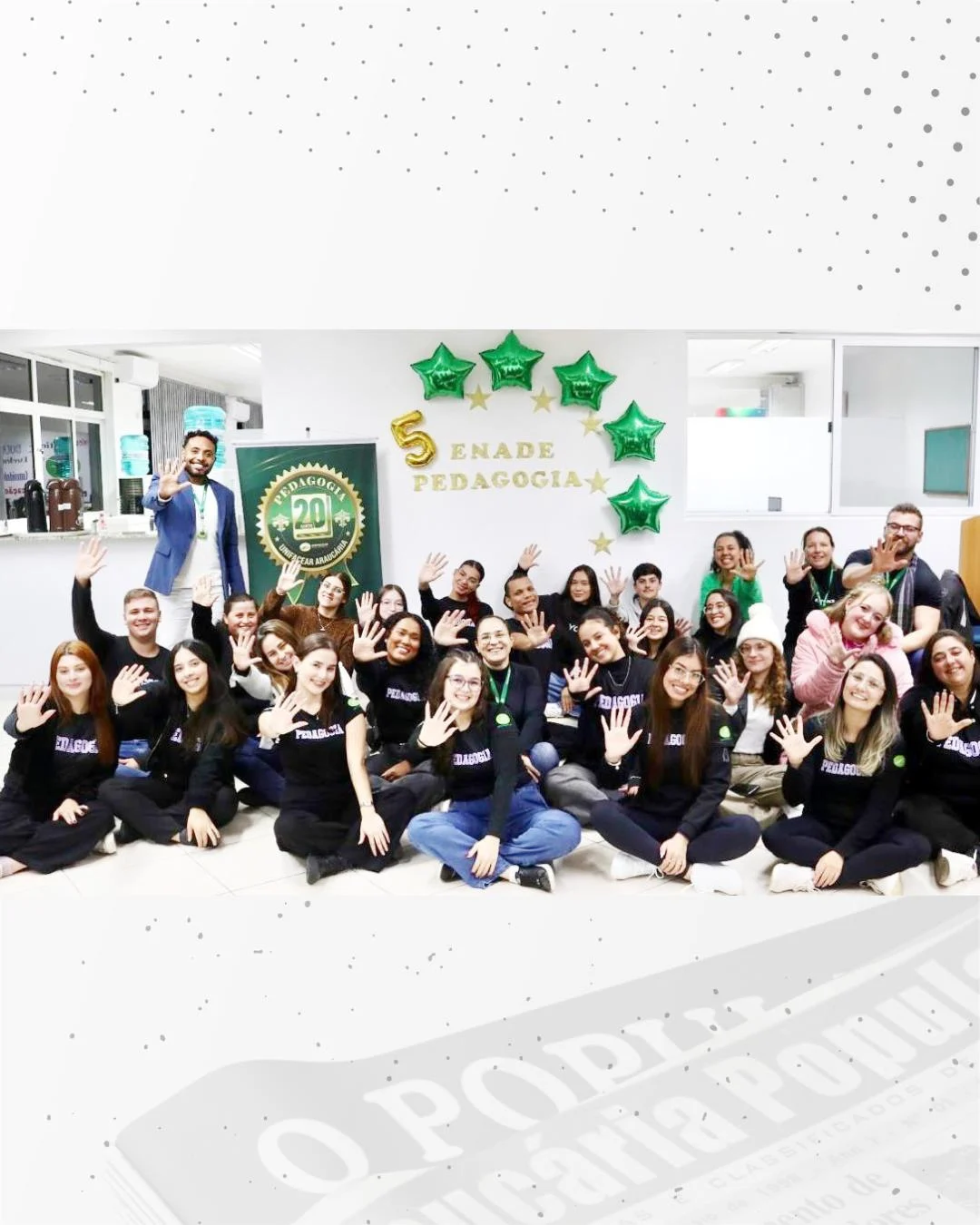 Curso de Pedagogia da Unifacear celebra 20 anos com nota máxima no ENADE