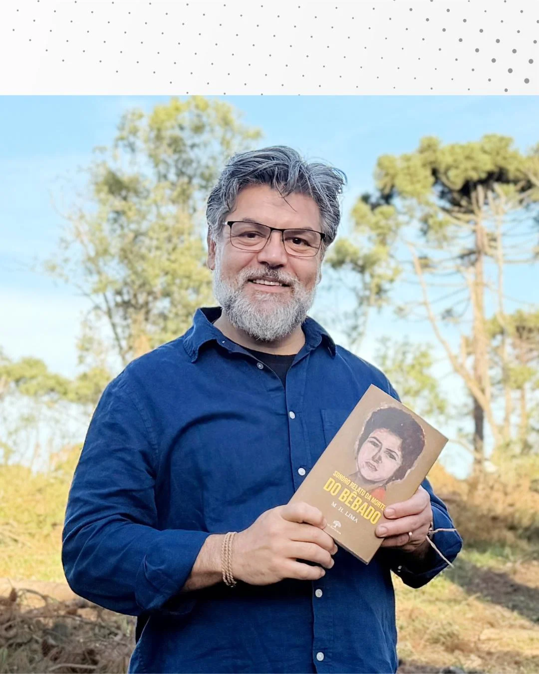 Escritor Mario Henrique Siqueira Silva e Lima lança seu primeiro livro intitulado “Sonoro Relato da Morte do Bêbado”