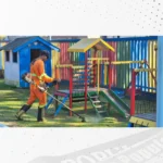 Força-tarefa garante roçada em todas as escolas e CMEIs antes da volta às aulas