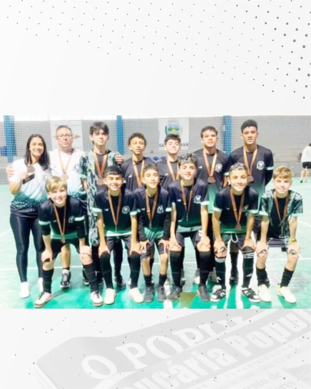Futsal do Colégio Cecília Meireles conquista o bronze na final dos Jogos Escolares