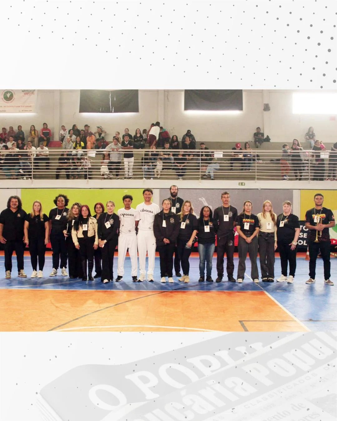 Jogos de Capoeira do Instituto Schnorr reúnem cerca de 300 pessoas no Joval