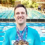 Lucas Zital arremata três medalhas no Campeonato Brasileiro Masters de Natação