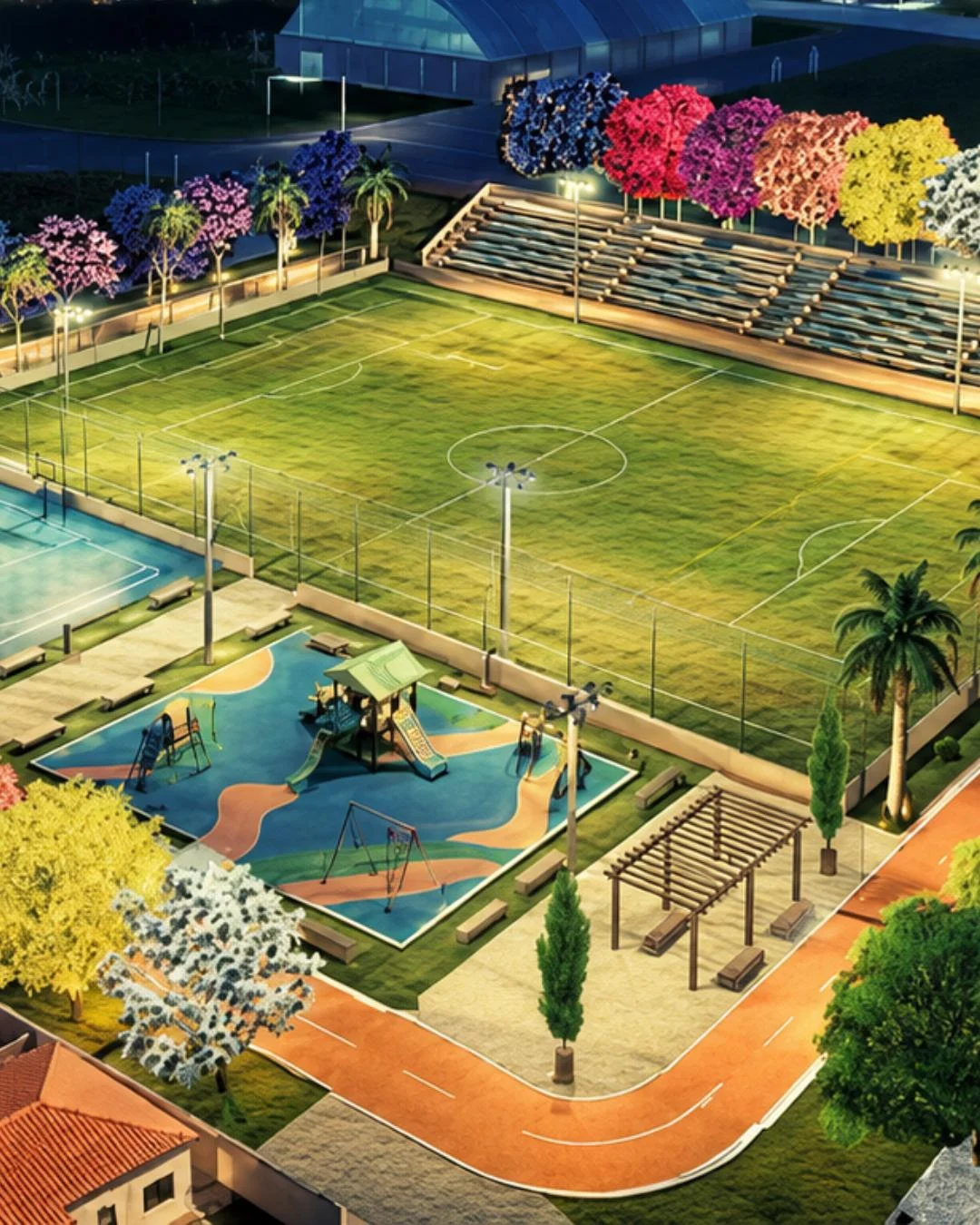Prefeito autoriza construção de arena esportiva no Capela Velha