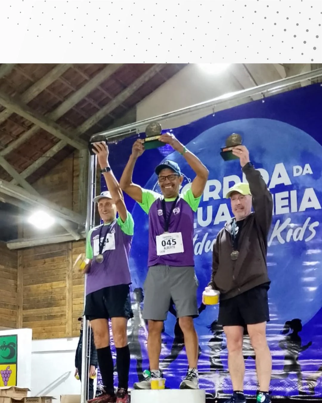 Atletas de Araucária conquistam medalhas na 171ª Corrida da Lua Cheia