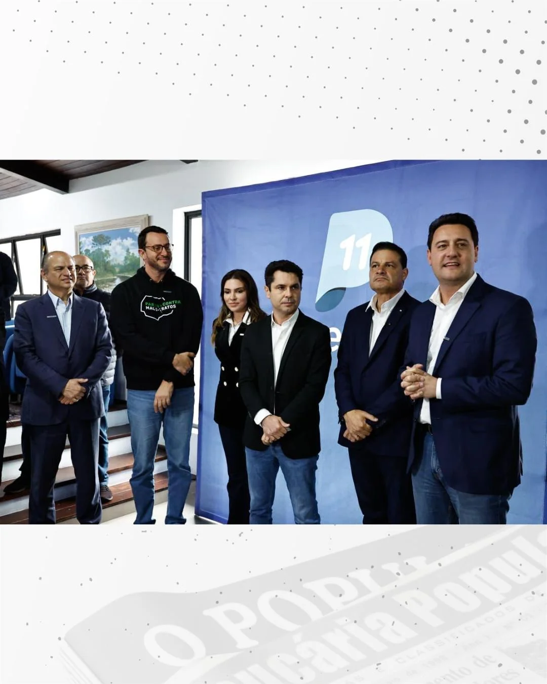 Sandro Alex recebe apoio da federação União Progressista