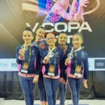 Studio Ágape foi destaque na V Copa Elitte de Ginástica Rítmica em Curitiba