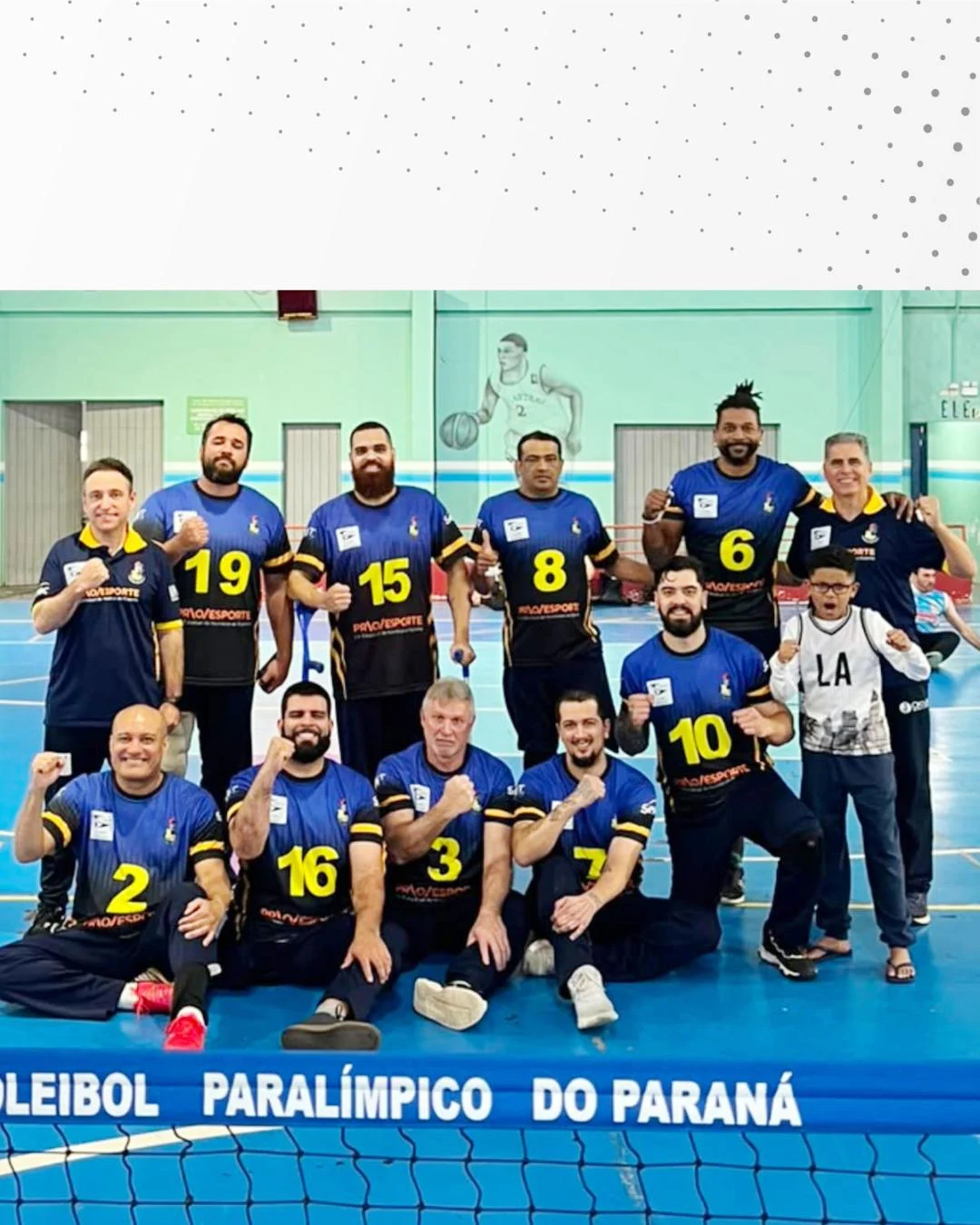Time de Ed Casagranda segue invicto no Paranaense de Vôlei Paraolímpico