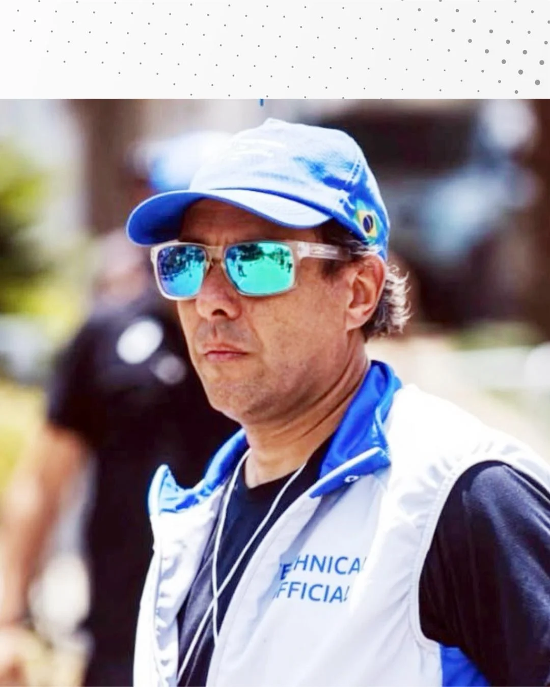 Alexandre Sobânia atuou como Oficial Técnico na Copa Mundial de Triatlo 2026