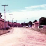 Araucária uma Cidade uma Saudade: Década de 90 - Rua Dr. Vital Brasil no bairro Estação