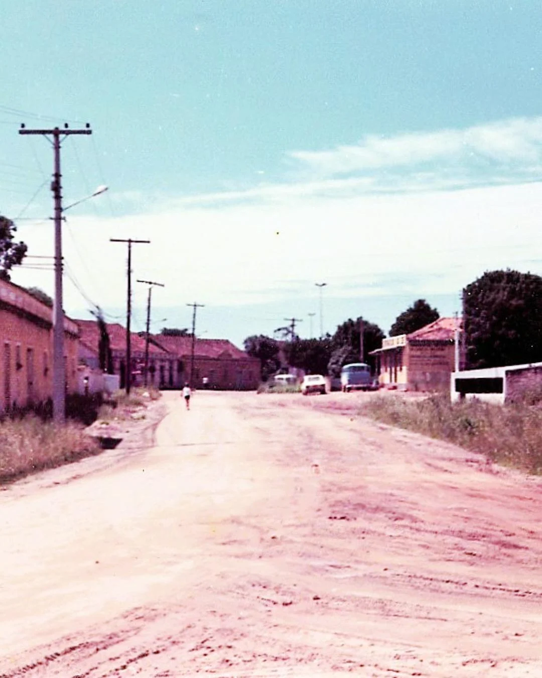 Araucária uma Cidade uma Saudade: Década de 90 - Rua Dr. Vital Brasil no bairro Estação