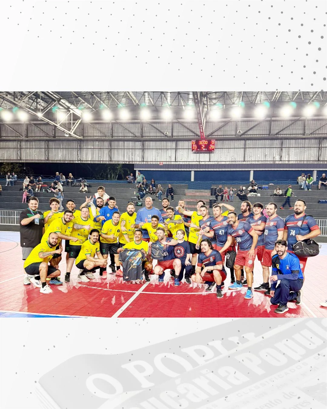 Associação Araucariense de Handebol vence Campo Largo na rodada da Liga Metropolitana