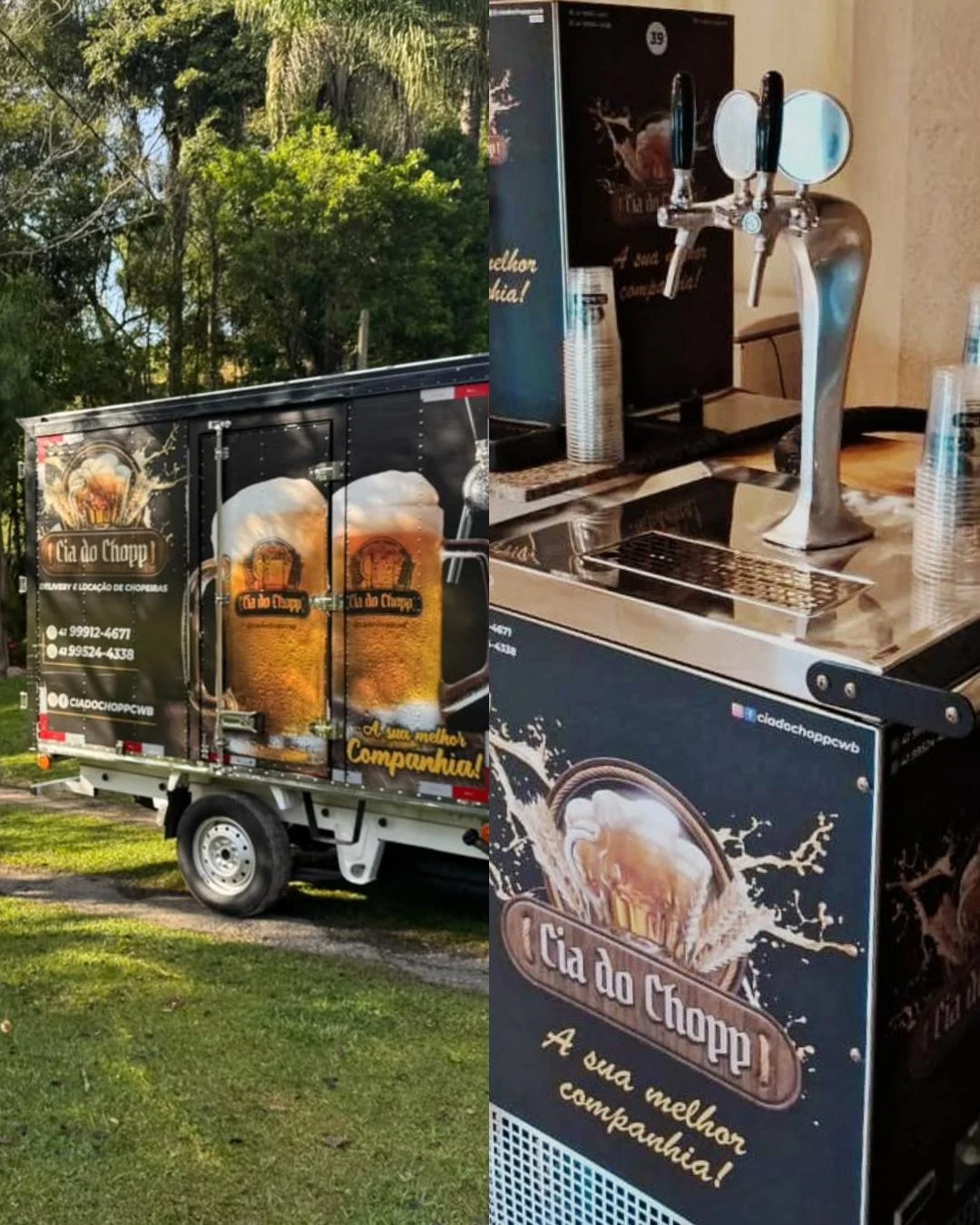 Cia do Chopp completa quatro anos e amplia atuação em eventos na região