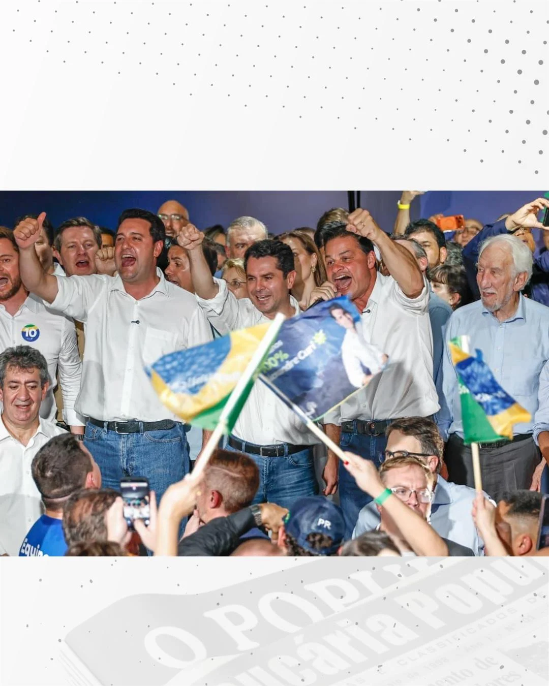 Com apoio de Sandro Alex e Ratinho Junior, Alexandre Curi é oficializado candidato ao Senado