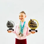 Ginasta Bela Baja é vice-campeã geral no Paranaense de Ginástica Rítmica