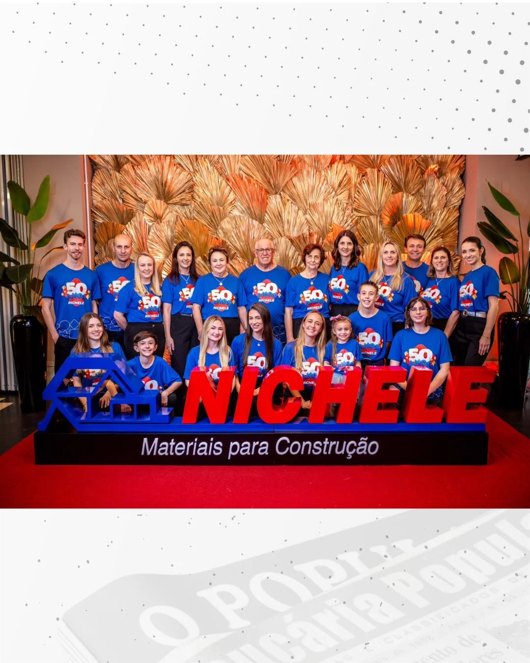Nichele celebra 50 anos com dois dias de comemorações ao lado de colaboradores, fornecedores e parceiros