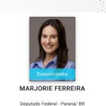 NP: Marjorie Ferreira registra candidatura a deputada federal
