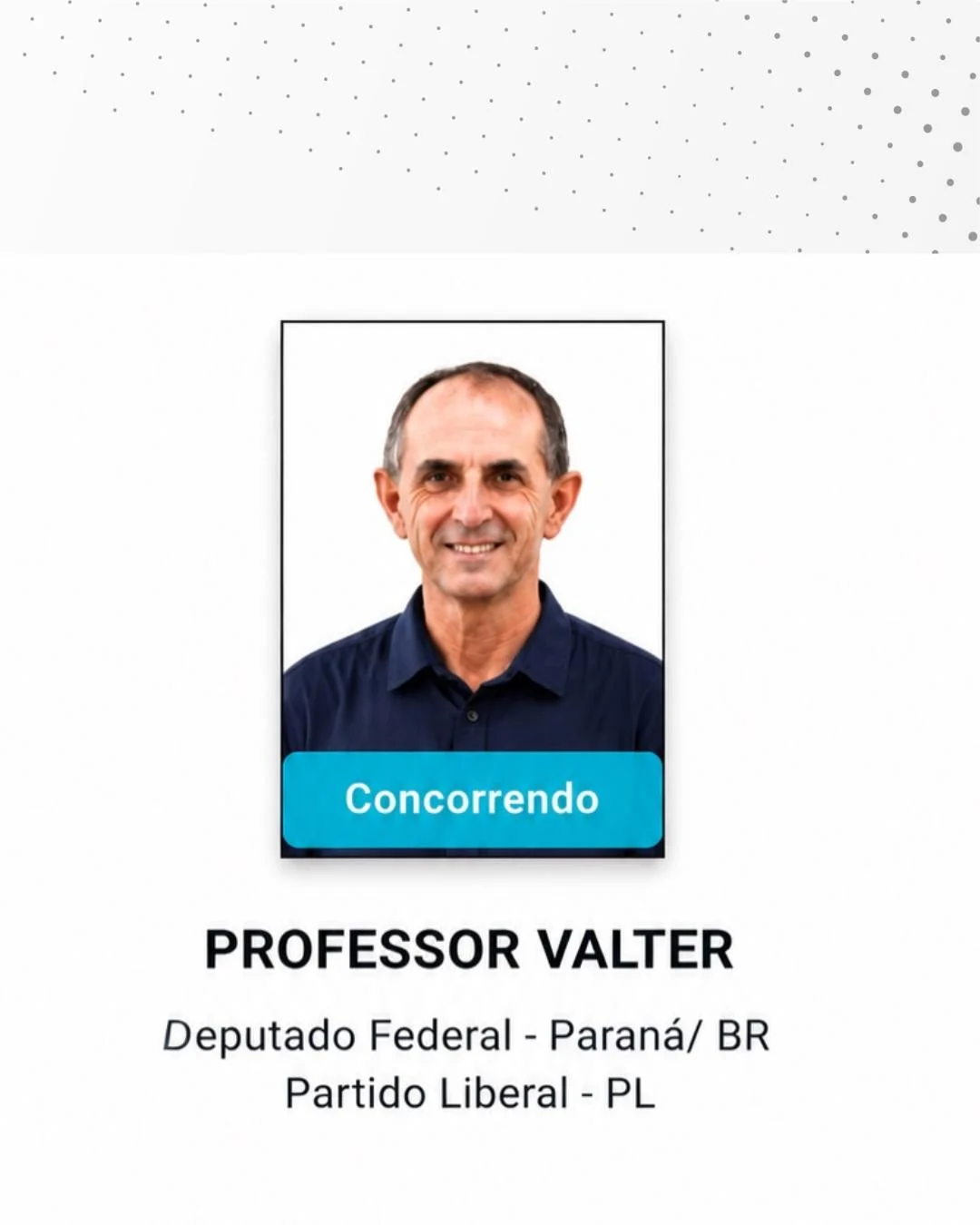 NP: Valter Fernandes confirma candidatura a Deputado Federal pelo PL