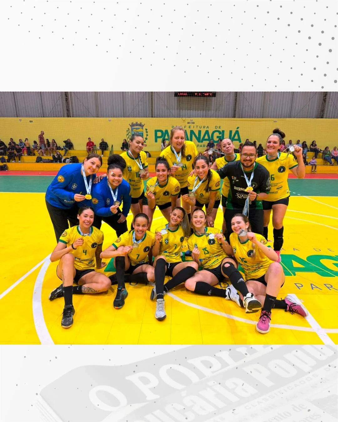 Handebol é vice-campeão da fase macrorregional dos Jogos Abertos do Paraná
