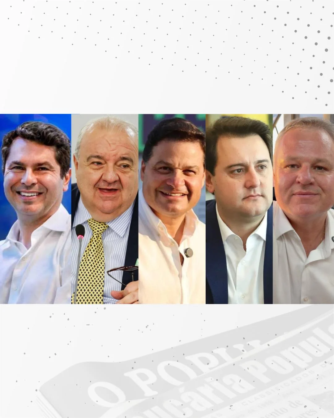 Ratinho vem a Araucária e convida população para um bate-papo com Sandro Alex, Greca e Curi