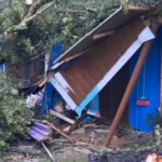 Tempestade de granizo destrói casa e família organiza campanha solidária para reconstruir imóvel no Capinzal
