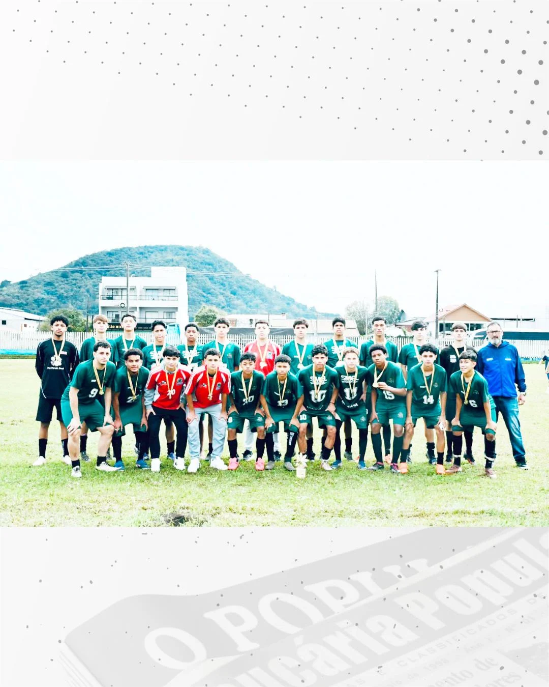 Time Sub-16 da SMEL Araucária se classifica para a fase final do Paraná Bom de Bola