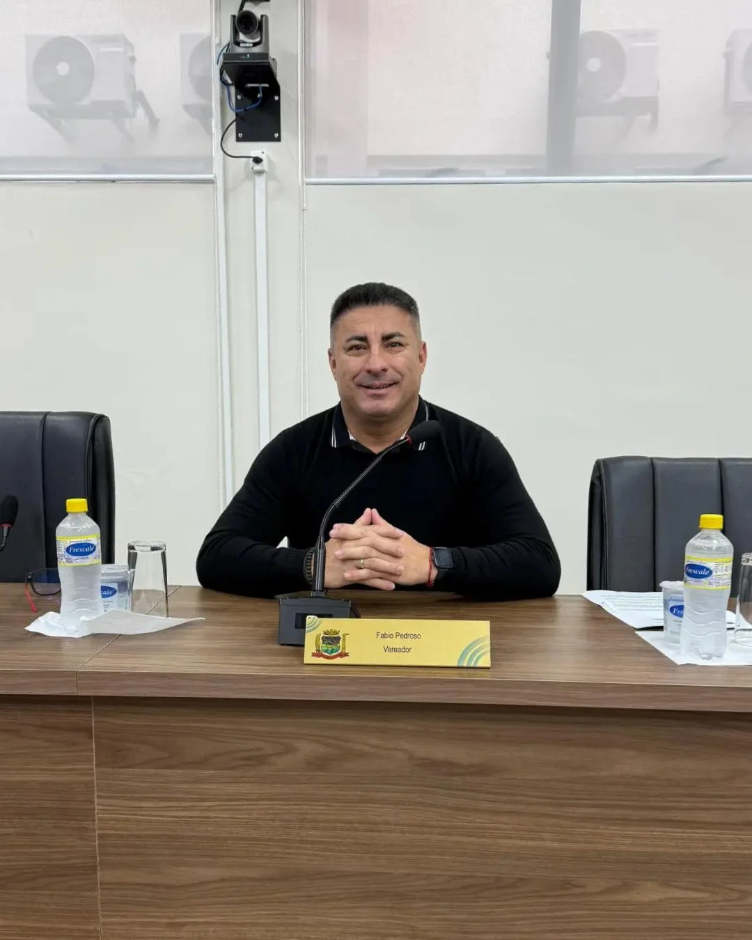 Vereador Fábio Pedroso vai apoiar Valdecir Santos e Newton Bonin