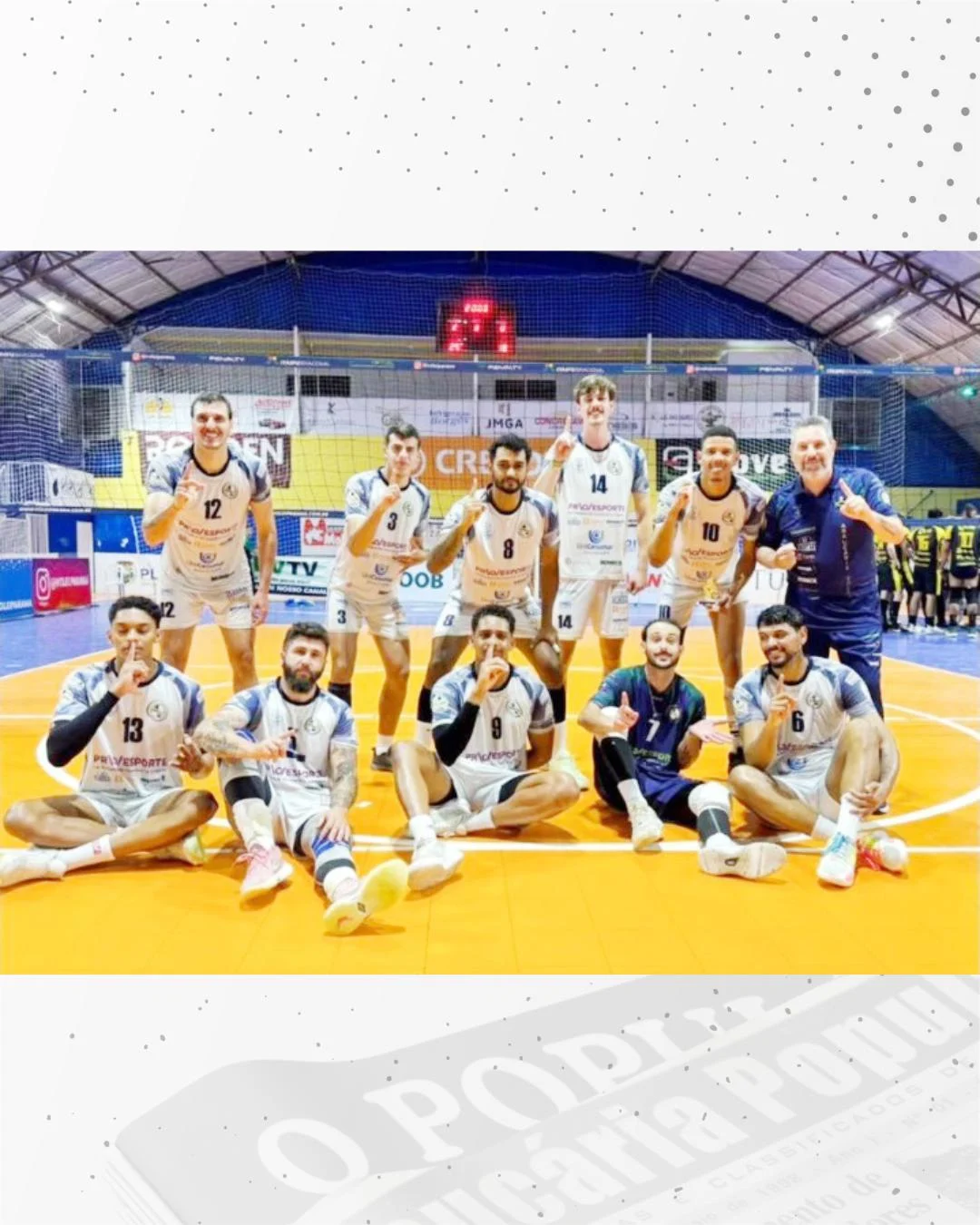 VKR Araucária Vôlei vence o Planalto e continua na liderança do Paranaense